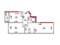 3-комнатная квартира · 80 м² · 13/18 этаж, Кошкарбаева 1/6 — Момышулы за 87.9 млн ₸ в Астане, Алматы р-н — фото 6