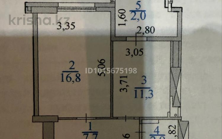 1-комнатная квартира · 40.7 м² · 3/18 этаж, Сарайшык 5/1 за 26 млн ₸ в Астане, Есильский р-н — фото 2