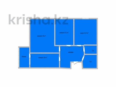 3-комнатная квартира · 66 м² · 4/6 этаж, Юбилейный 11 за 31.5 млн 〒 в Костанае