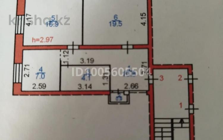 2-комнатная квартира · 59.2 м² · 1/2 этаж, Сарсекова 55 — Гоголя за 16 млн ₸ в Караганде, Казыбек би р-н — фото 2