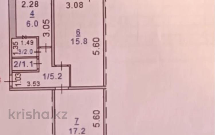 2-бөлмелі пәтер, 48 м², 5/5 қабат, Маяковского, бағасы: 13.2 млн 〒 в Костанае — фото 2