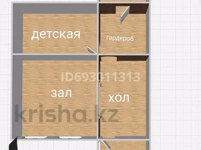 Часть дома • 3 комнаты • 70 м² • 1 сот., мкр Алгабас за 13 млн 〒 в Алматы, Алатауский р-н