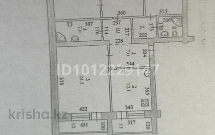 4-бөлмелі пәтер · 114.3 м² · 3/4 қабат, Сазда-3, Улица Кен — Ул.Гришина ул. Кен, бағасы: 60 млн ₸ в Актобе — фото 2