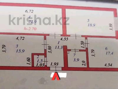 3-бөлмелі пәтер, 100 м², 5/10 қабат ай сайын, Момышулы 4 — проспект Тауелсыздык, бағасы: 230 000 〒 в Астане, Алматы р-н