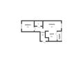 2-комнатная квартира · 53.5 м² · 2/5 этаж, 8-й микрорайон за 26 млн ₸ в Костанае — фото 9
