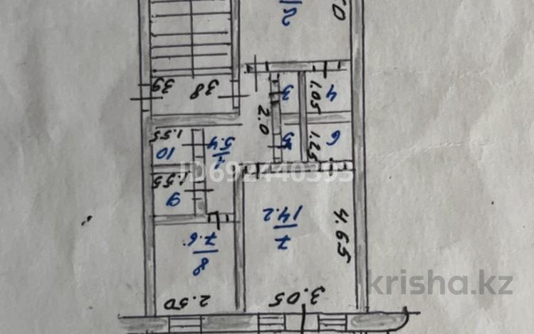 2-комнатная квартира, 47.5 м², 5/5 этаж, Яссави 89А за 9 млн 〒 в Кентау — фото 2