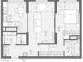 2-комнатная квартира · 72.3 м² · 19/20 этаж, Турар Рыскулова 1/1 за 81 млн ₸ в Астане, Есильский р-н — фото 2