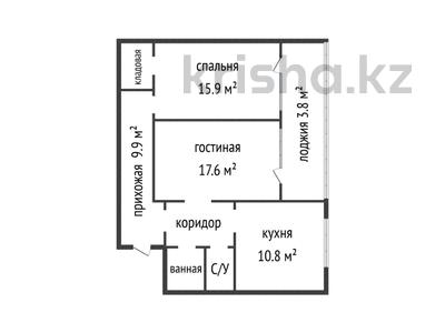 2-комнатная квартира · 69.8 м² · 1/9 этаж, Базовая 4/1 за 26.3 млн ₸ в Усть-Каменогорске