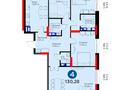 4-комнатная квартира, 130.28 м², 3/22 этаж, Туран — Сыганак за ~ 65.1 млн 〒 в Астане — фото 2