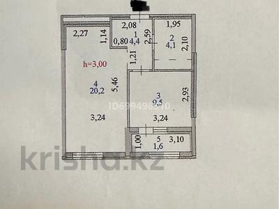 1-бөлмелі пәтер · 39.8 м² · 17/17 қабат, Нажмеденова 29/3, бағасы: ~ 16.9 млн 〒 в Астане, Сарайшык р-н