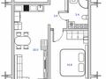 2-комнатная квартира · 41.2 м² · 3/10 этаж, мкр Кайрат 153/54 за 300 000 ₸ в Алматы, Турксибский р-н — фото 9