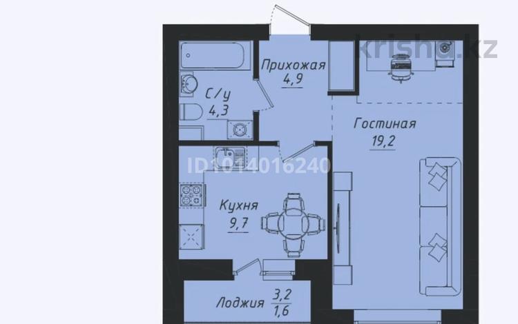 1-комнатная квартира · 39 м² · 7/12 этаж, Улы дала 40 — Туран/Казыбек би за 23.7 млн ₸ в Астане, Есильский р-н — фото 2