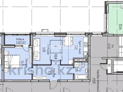 2-комнатная квартира · 53 м² · 6/9 этаж, А62 участок 2 — Нурлы-жол за 25 млн 〒 в Астане, Алматы р-н