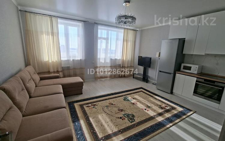 3-бөлмелі пәтер · 77.2 м² · 9/10 қабат, Жубан Молдагалиев 10, бағасы: 41 млн ₸ в Астане, Нура р-н — фото 2