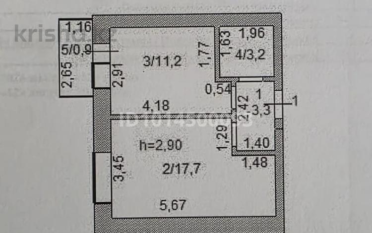 1-комнатная квартира · 36.3 м² · 3/5 этаж, Назарбаева 7/7 за 13.8 млн ₸ в Кокшетау — фото 11