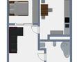 2-комнатная квартира · 50 м² · 12/13 этаж, Егизбаева 7/5 за 350 000 ₸ в Алматы, Бостандыкский р-н — фото 5