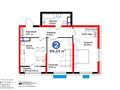 2-комнатная квартира · 66.24 м² · 6/16 этаж, К. Толеметова 83 за 41 млн ₸ в Шымкенте, Абайский р-н — фото 38
