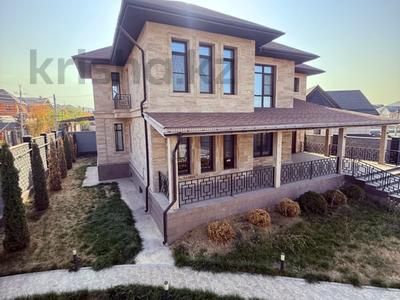 Отдельный дом · 9 комнат · 555.6 м² · 14 сот., мкр Нур Алатау, Газизы Жубановой 2 за 380 млн 〒 в Алматы, Бостандыкский р-н