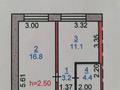 1-комнатная квартира, 36 м², 2/5 этаж, Кобыланды батыра 50 за 11.8 млн 〒 в Костанае — фото 13