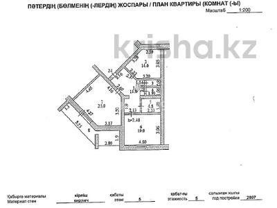 2-бөлмелі пәтер · 93.6 м² · 5/5 қабат, Сатпаева 42А, бағасы: 32 млн 〒 в Петропавловске