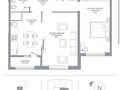 3-комнатная квартира · 70 м² · 13/16 этаж, Каныша Сатпаева 90/55Б за 56 млн ₸ в Алматы, Бостандыкский р-н — фото 2