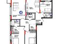 4-комнатная квартира · 140.2 м² · 7/9 этаж, Е-899 3 — Рыскулова и Мангилик ел за 129.9 млн ₸ в Астане, Нура р-н — фото 3