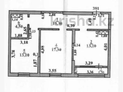 2-комнатная квартира · 63 м² · 4/9 этаж, Нурсултана Назарбаева 55/1 за 45 млн ₸ в Шымкенте, Каратауский р-н