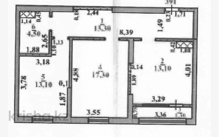 2-комнатная квартира · 63 м² · 4/9 этаж, Нурсултана Назарбаева 55/1 за 45 млн ₸ в Шымкенте, Каратауский р-н — фото 2