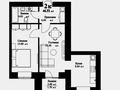 2-комнатная квартира · 46.51 м² · 12/12 этаж, Чингиз Айтматов за ~ 22.3 млн ₸ в Астане, Нура р-н — фото 2