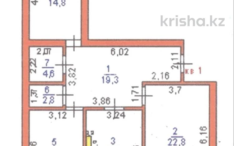 3-комнатная квартира · 93.3 м² · 2/5 этаж, АДЦ — А.Яссауи за 25 млн 〒 в Туркестане — фото 20