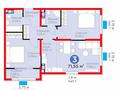 3-бөлмелі пәтер · 71.55 м² · 3/12 қабат, Ақжар ш/а., Белжайлау 47а, бағасы: ~ 60.7 млн ₸ в Алматы, Наурызбайский р-н — фото 3
