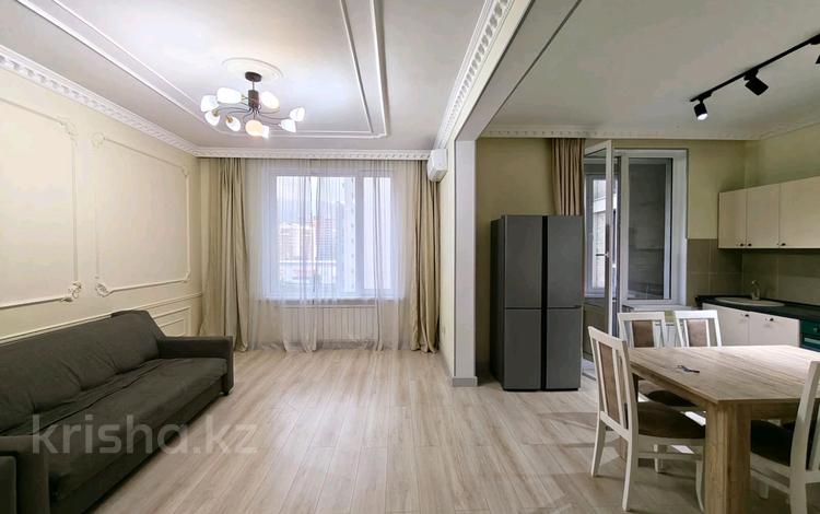 3-комнатная квартира · 100.6 м² · 8/16 этаж, Каныша Сатпаева 133/1 за 450 000 ₸ в Алматы, Бостандыкский р-н — фото 76