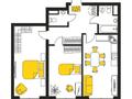 3-комнатная квартира · 72.6 м² · 10/10 этаж, Аэропортная 20 за ~ 34 млн ₸ в 