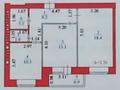 2-бөлмелі пәтер · 56 м² · 3/9 қабат, Кудайбердыулы 23, бағасы: 28 млн ₸ в Астане, Алматы р-н — фото 14
