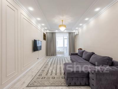 3-комнатная квартира · 95.8 м² · 7/12 этаж, Кайым Мухамедханов 4 за 81.5 млн ₸ в Астане, Нура р-н