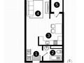 1-бөлмелі пәтер · 36 м² · 5/7 қабат, Естай 39/3, бағасы: 17.6 млн ₸ в 