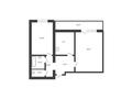 2-комнатная квартира · 52.6 м² · 6/10 этаж, Горького 35 за 23.5 млн ₸ в Павлодаре — фото 12