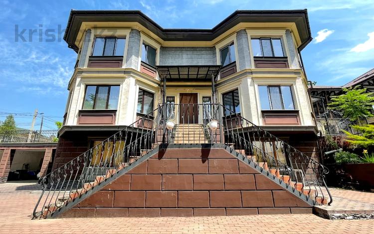 Отдельный дом · 6 комнат · 600 м², Жандарбековой 52 за 3.4 млн 〒 в Алматы, Бостандыкский р-н — фото 23