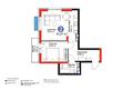 2-комнатная квартира · 52 м² · 3/12 этаж, Бауыржана Момышулы 5/2 — Монке би за 42 млн ₸ в Алматы, Алатауский р-н — фото 12