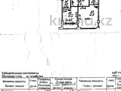 1-комнатная квартира · 46 м² · 6/9 этаж, мкр Жетысу-4 12 за 34 млн ₸ в Алматы, Ауэзовский р-н
