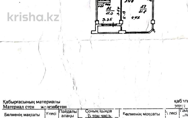 1-комнатная квартира · 46 м² · 6/9 этаж, мкр Жетысу-4 12 за 34 млн ₸ в Алматы, Ауэзовский р-н — фото 2