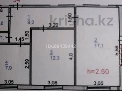 2-комнатная квартира, 56 м², 9/9 этаж, Малайсары батыра 4 — Артур 1 за 17 млн 〒 в Павлодаре