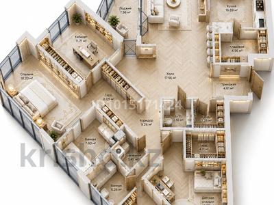 5-бөлмелі пәтер · 179.82 м² · 2/9 қабат, Хусейн бен Талал 37 — Жошы Хан, бағасы: 140 млн ₸ в Астане, Есильский р-н