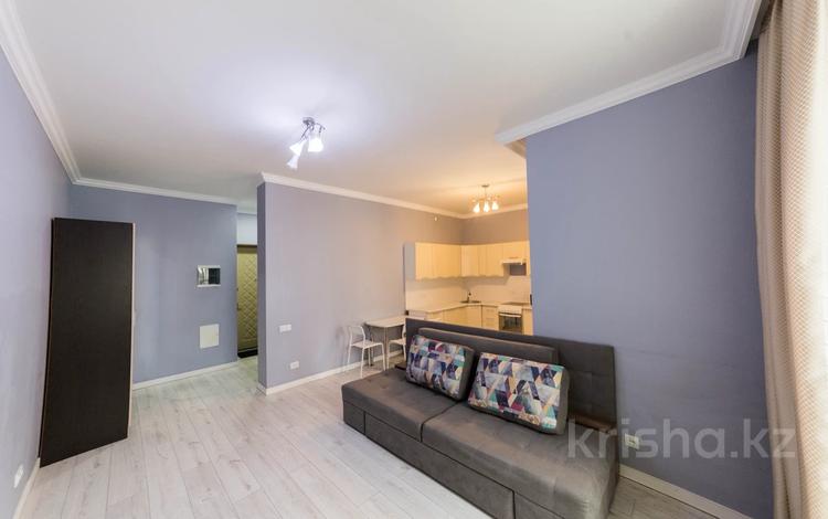 1-комнатная квартира · 38 м² · 4/14 этаж, Кабанбай батыра 7 за 230 000 ₸ в Астане, Нура р-н — фото 2