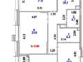 3-бөлмелі пәтер · 104 м² · 13/17 қабат, Толе би 54/1 — Горячка, бағасы: ~ 98 млн ₸ в Астане, Нура р-н — фото 4