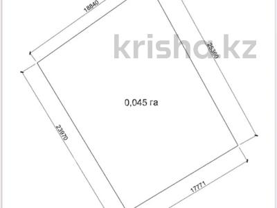 Участок · 4.5 соток, Желтоқсан 31 Б — Market MIRAS за 22.5 млн ₸ в 