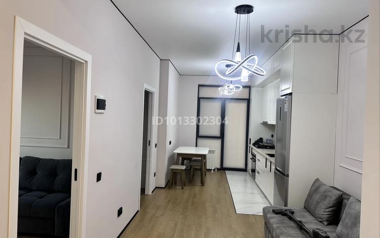 2-бөлмелі пәтер · 56 м² · 4/6 қабат, мкр Нуркент 9, бағасы: 40.5 млн ₸ в Алматы, Алатауский р-н — фото 2