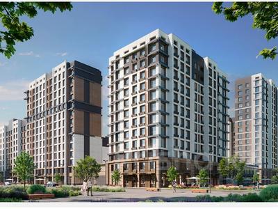 1-бөлмелі пәтер · 34.92 м² · 14/14 қабат, Пересечение ул. Калдаякова и ул. Жургенова, бағасы: ~ 19.8 млн ₸ в Астане, Сарайшык р-н