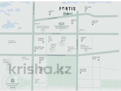 1-бөлмелі пәтер · 34.92 м² · 14/14 қабат, Пересечение ул. Калдаякова и ул. Жургенова, бағасы: ~ 19.8 млн ₸ в Астане, Сарайшык р-н