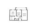 2-комнатная квартира · 40.8 м² · 2/2 этаж, Семина за 16.5 млн ₸ в Затобольске (Тобыле) — фото 13
